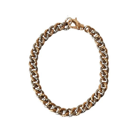 Chrome Hearts Mini Extra Fancy Link Bracelet Gold - Picture 1 of 1